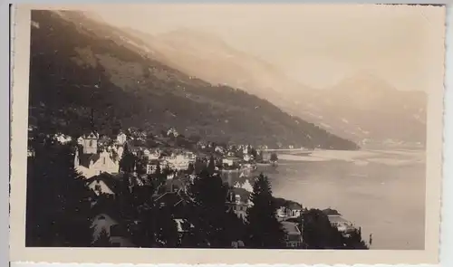 (F15942) Orig. Foto Weggis am Vierwaldstättersee 1929