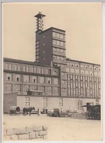 (F15866) Orig. Großfoto Oberlungwitz, Fabrik RoGo, Hauptgebäude 1942