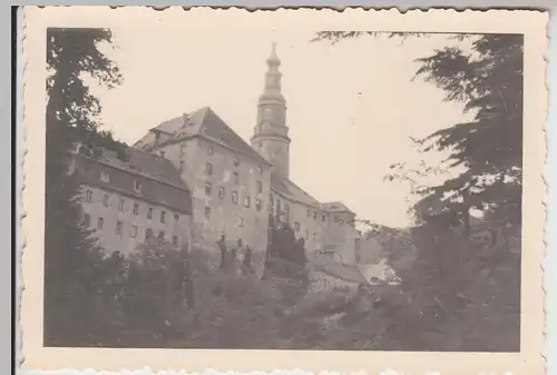 (F15774) Orig. Foto Schloss Weesenstein 1954