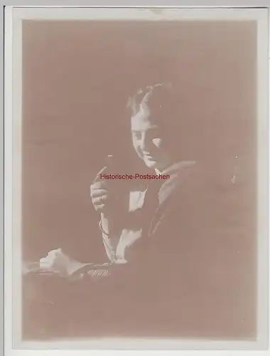 (F15370) Orig. Foto Porträt junge Frau 1910er