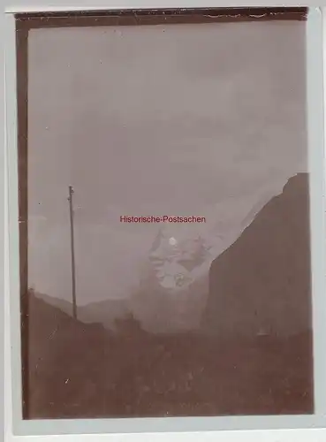 (F15350) Orig. Foto Mürren, Blick zum Eiger 1910er