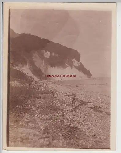 (F15342) Orig. Foto Insel Rügen, Kreideküste 1910er