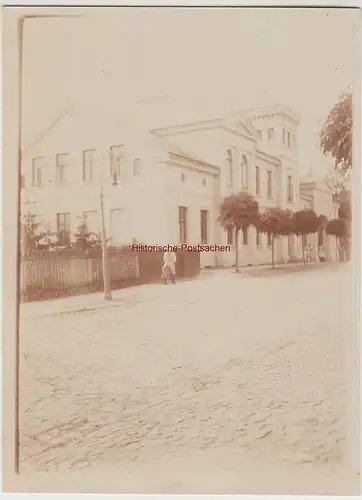 (F15339) Orig. Foto Gebäude, Villa, in oder bei Demmin 1910er