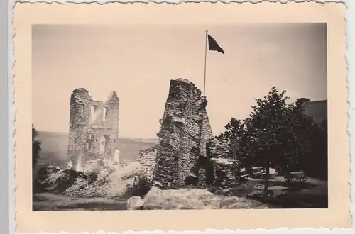 (F15086) Orig. Foto Trarbach, Ruine Grevenburg 1930er