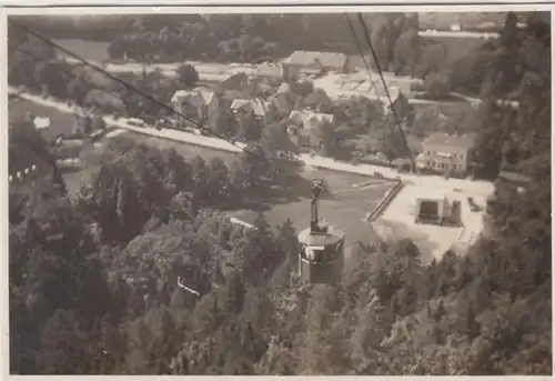 (F14904) Orig. Foto Bad Harzburg, Seilbahn mit Talstation 1929