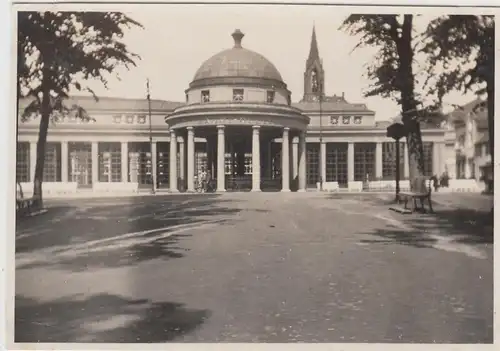 (F14883) Orig. Foto Bad Pyrmont, Hauptquelle u. Wandelhalle 1928