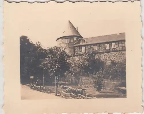 (F14842) Orig. Foto Tor der Burg Herzberg 1934