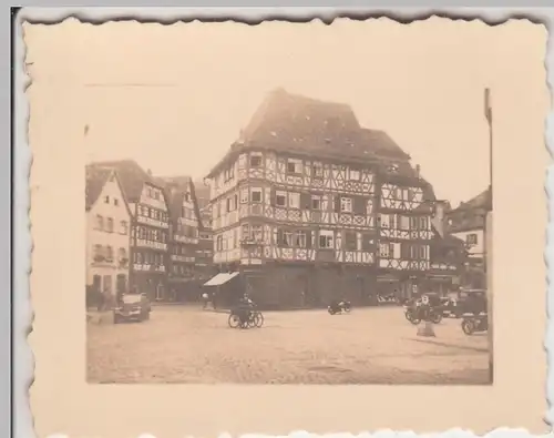 (F14830) Orig. Foto Mosbach, Marktplatz 1934