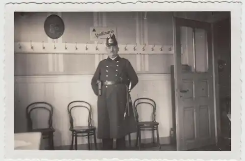 (F14675) Orig. Foto Soldat, Wachtmeister, möglw. Fasching 1933