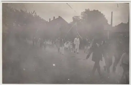 (F14612) Orig. Foto Schellerten, Sportfest am 19.6.1932, Umzug