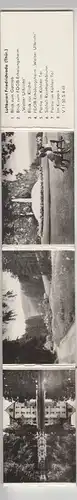 (F14521) Orig. Foto Friedrichroda, kleines Leporello m. 8 Fotos, 1969