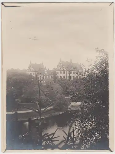 (F14365) Orig. Foto Lübeck, Navigationsschule 1910