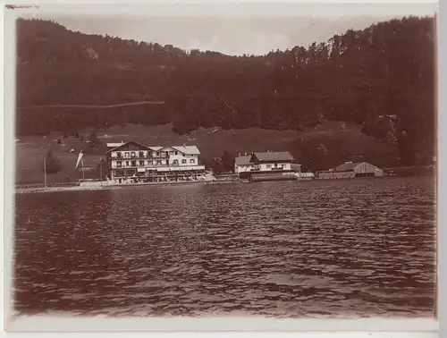 (F14330) Orig. Foto Urfeld am Walchensee 1911