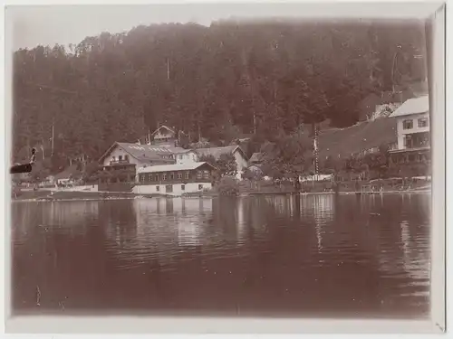 (F14329) Orig. Foto Urfeld am Walchensee 1911