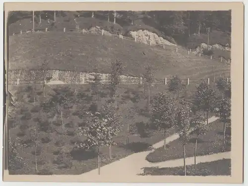 (F14328) Orig. Foto Urfeld, Blick vom Hotel Post auf Kesselbergstraße 1911