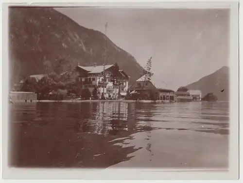 (F14316) Orig. Foto Blick über den Walchensee 1911