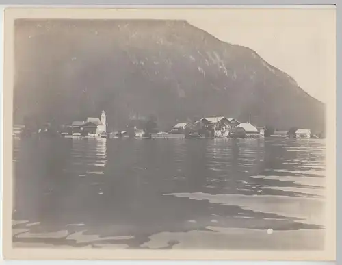 (F14314) Orig. Foto Blick über den Walchensee 1911