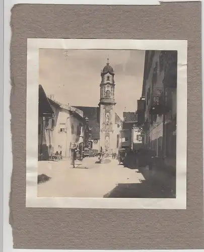 (F14312) Orig. Foto Mittenwald, Partie 1911