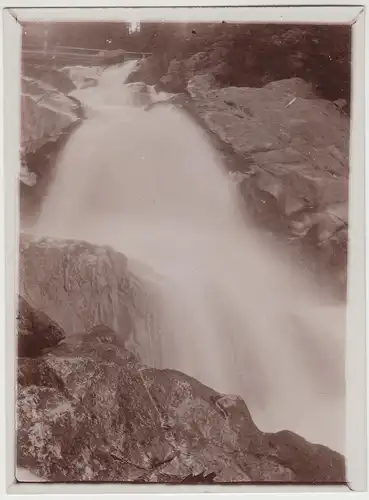 (F14295) Orig. Foto Triberger Wasserfall 1911