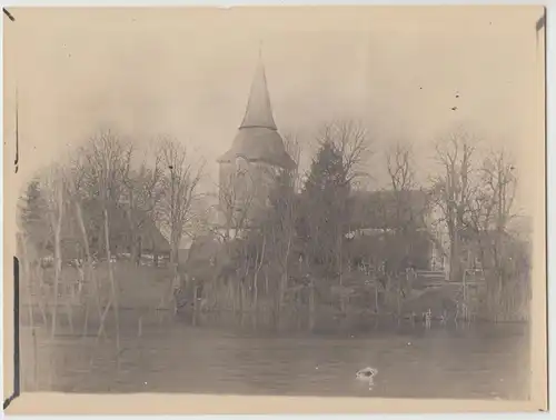 (F14264) Orig. Foto Ducherow, Kirche 1911