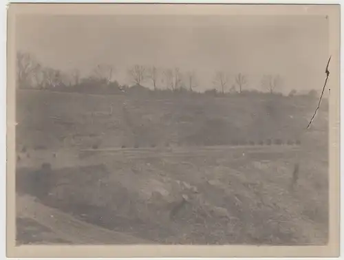 (F14251) Orig. Foto Berlin Rüdersdorf, Alvenslebenbruch 1911, kurz vor Sprengung