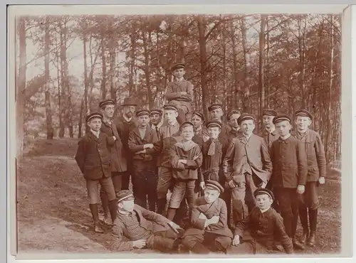 (F14235) Orig. Foto Berlin, Klasse U III des Arndt-Gymnasiums 1909