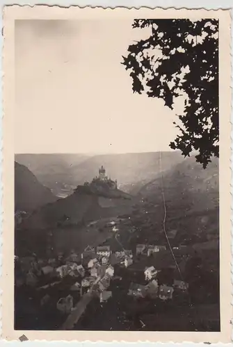 (F14015) Orig. Foto Burg Cochem 1938