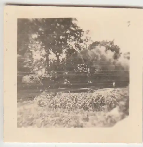 (F13934) Orig. Mini-Foto Lübeck-Büchener Eisenbahn 1942