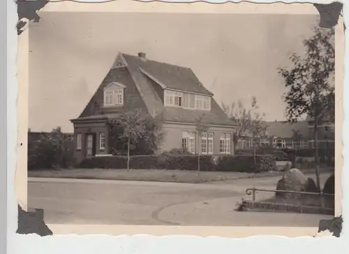 (F13869) Orig. Foto Cuxhaven Sahlenburg, Seehospital 1942, Wohnhaus d. Schule Mä