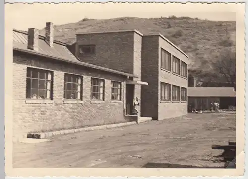 (F13819) Orig. Foto Gebäude Frank'sche Eisenwerke 1950er