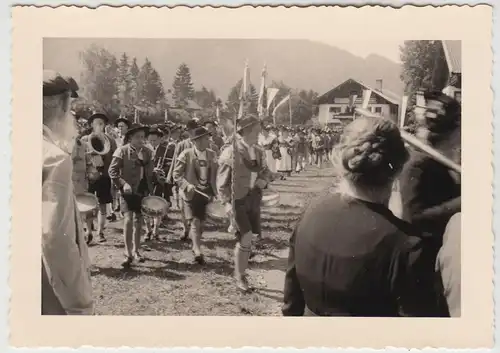 (F13789) Orig. Foto Trachtenfest in Bayern 1950/51