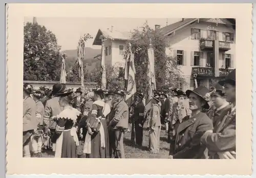 (F13788) Orig. Foto Trachtenfest in Bayern 1950/51