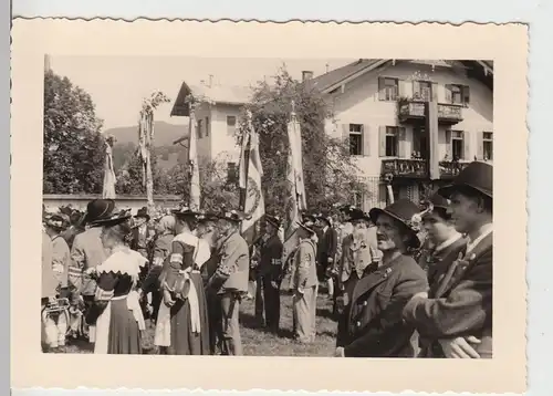 (F13786) Orig. Foto Trachtenfest in Bayern 1950/51