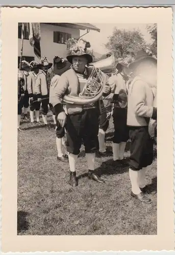 (F13783) Orig. Foto Trachtenfest in Bayern 1950/51