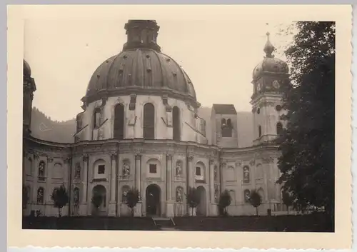 (F13778) Orig. Foto Kloster Ettal 1950