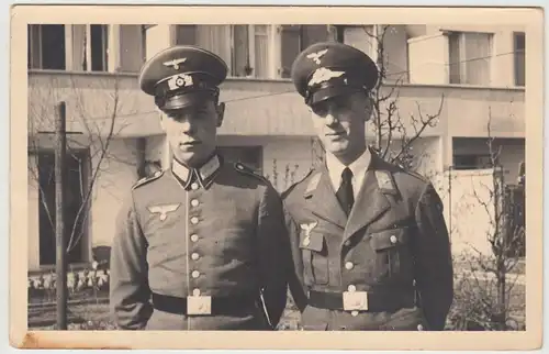 (F13502) Orig. Foto Deutsche Soldaten, Wehrmacht u. Luftwaffe 1940er