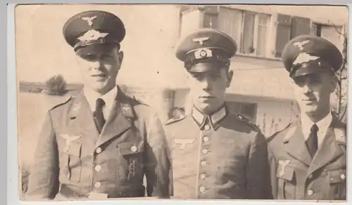 (F13501) Orig. Foto Deutsche Soldaten, Wehrmacht u. Luftwaffe 1940er