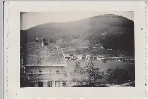(F12919) Orig. Foto Calmbach (Bad Wildbad), Blick aus einem Wohnhaus 1937