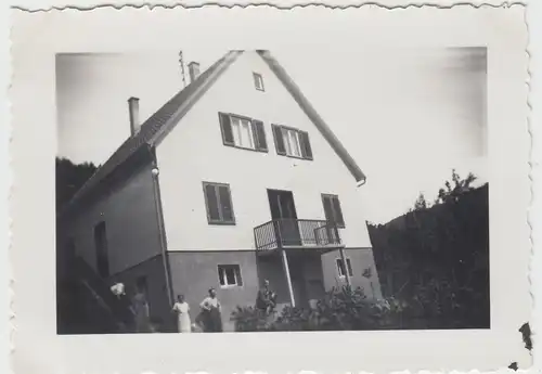 (F12918) Orig. Foto Calmbach (Bad Wildbad), Wohnhaus 1937