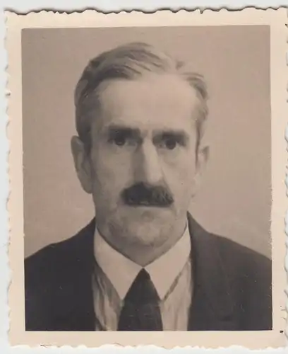 (F12885) Orig. Foto Porträt eines Mannes, Chemnitz 1930er