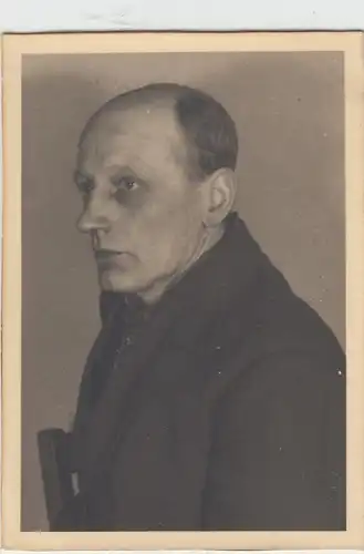 (F12845) Orig. Foto Porträt eines Mannes 1934