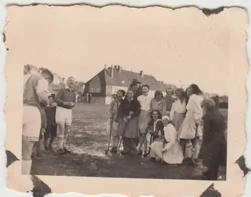 (F12454) Orig. Foto Elberfelder Hockey- und Tennisclub, Gruppenbild nach dem Sie