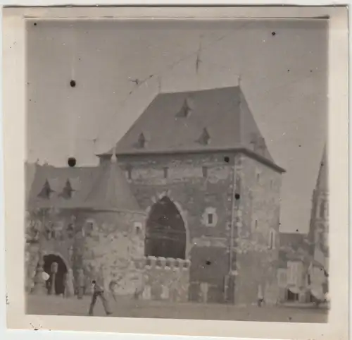 (F12410) Orig. Foto Aachen, Ponttor 1931