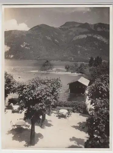 (F12375) Orig. Foto Wolfgangsee, Blick nach dem Schafberg 1930
