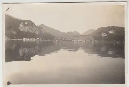 (F12363) Orig. Foto St. Wolfgangsee 1930