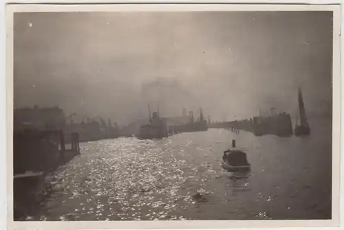(F12320) Orig. Foto Hamburg, Hafen 1928