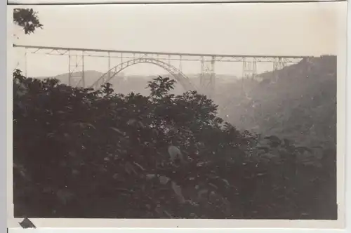 (F12313) Orig. Foto Blick zur Müngstener Brücke 1929