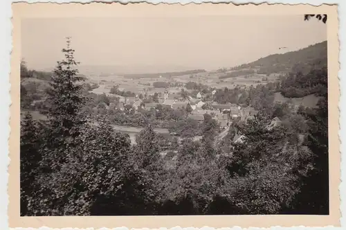 (F11809) Orig. Foto Blick auf Würgau, 1941