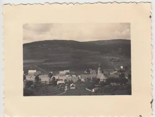 (F11727) Orig. Foto Geising, Blick zum Ort 1932