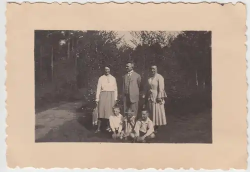 (F11721) Orig. Foto Sächsische Schweiz, Pfingstwanderung 1932